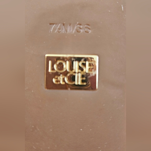 Louise et Cie Paley Leather Braided Straw Wedge Sandals 7.5 - Picture 3 of 12